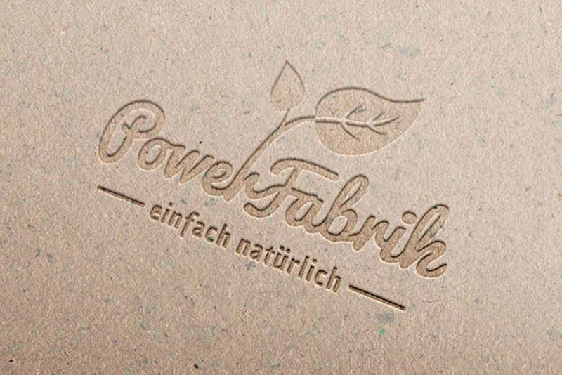 Power-Fabrik-Naturprodukte-Design-von-VIERACHT-Designbüro-Werbeagentur-Höxter-Holzminden-Brakel-Beverungen-Paderborn-Werbemittel-Logo-Grafik
